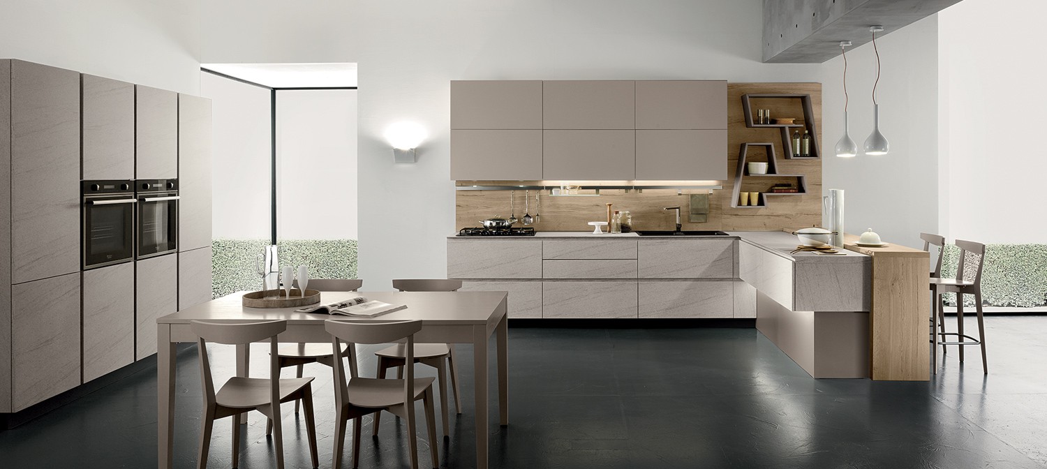 Cucine con penisola: come e perché casa di stile Cucina con snack