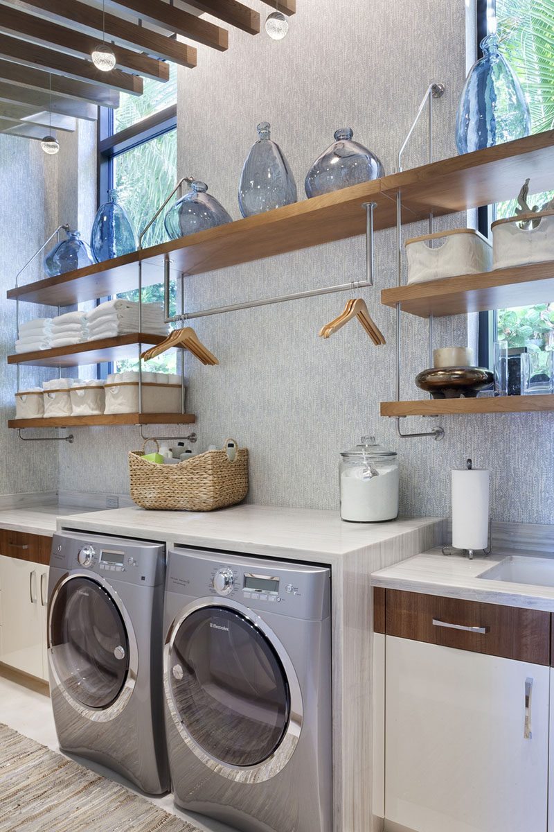 Idee per organizzare al meglio la lavanderia di casa casa di stile