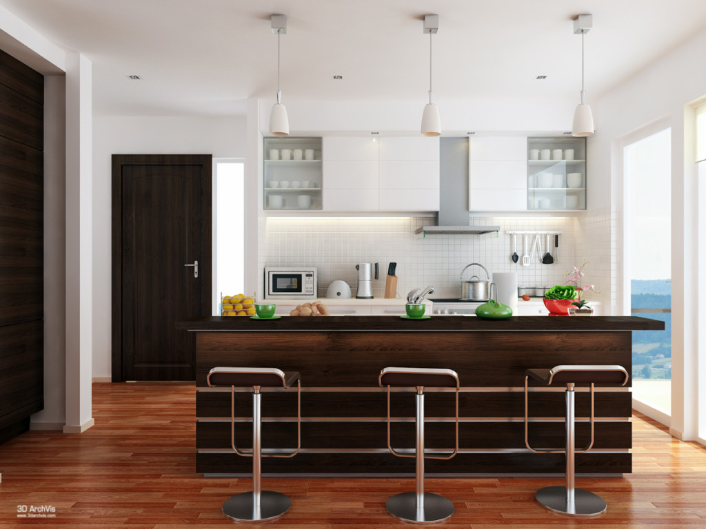 Idee per arredare una cucina a vista