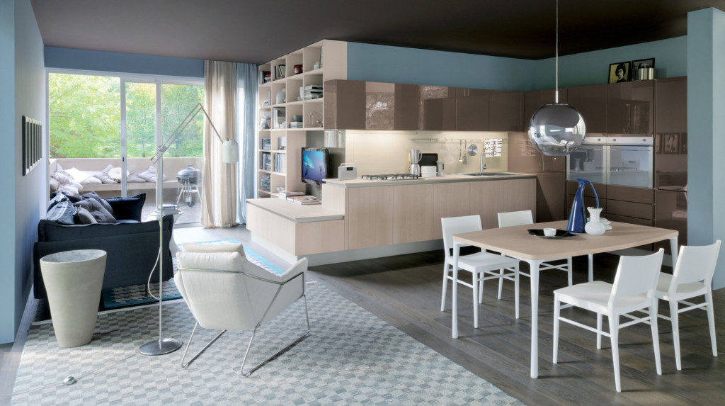 Idee per arredare una cucina a vista