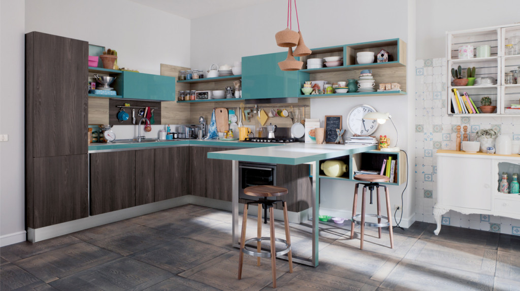 Idee per arredare una cucina a vista