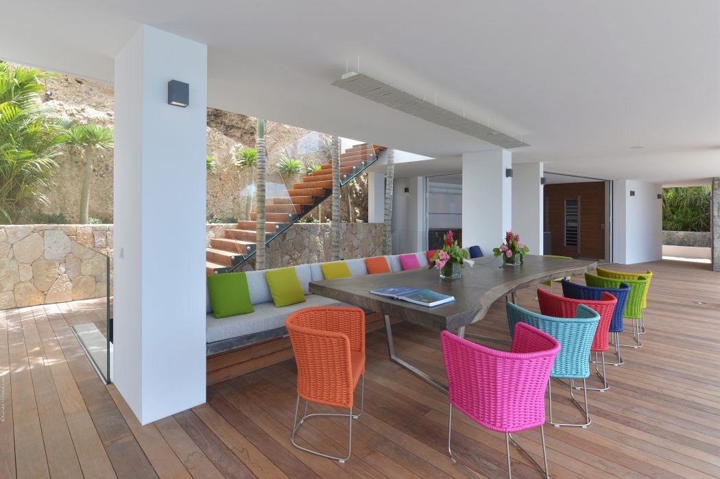 Una villa caraibica con vista mozzafiato sul mare Designer:<a href="http://architectonik.fr/" target="_blank">Architectonik</a>