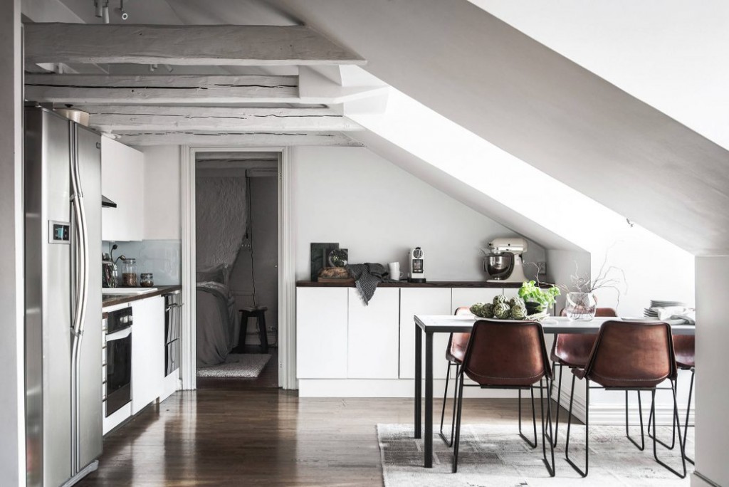 Un appartamento in stile scandinavo a Stoccolma