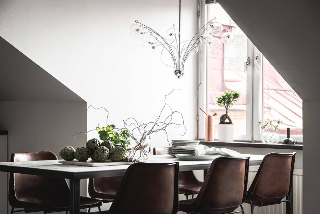Un appartamento in stile scandinavo a Stoccolma