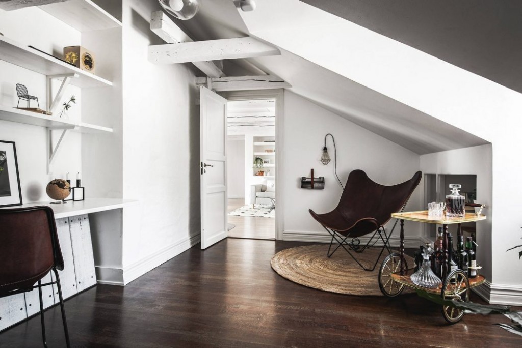 Un appartamento in stile scandinavo a Stoccolma