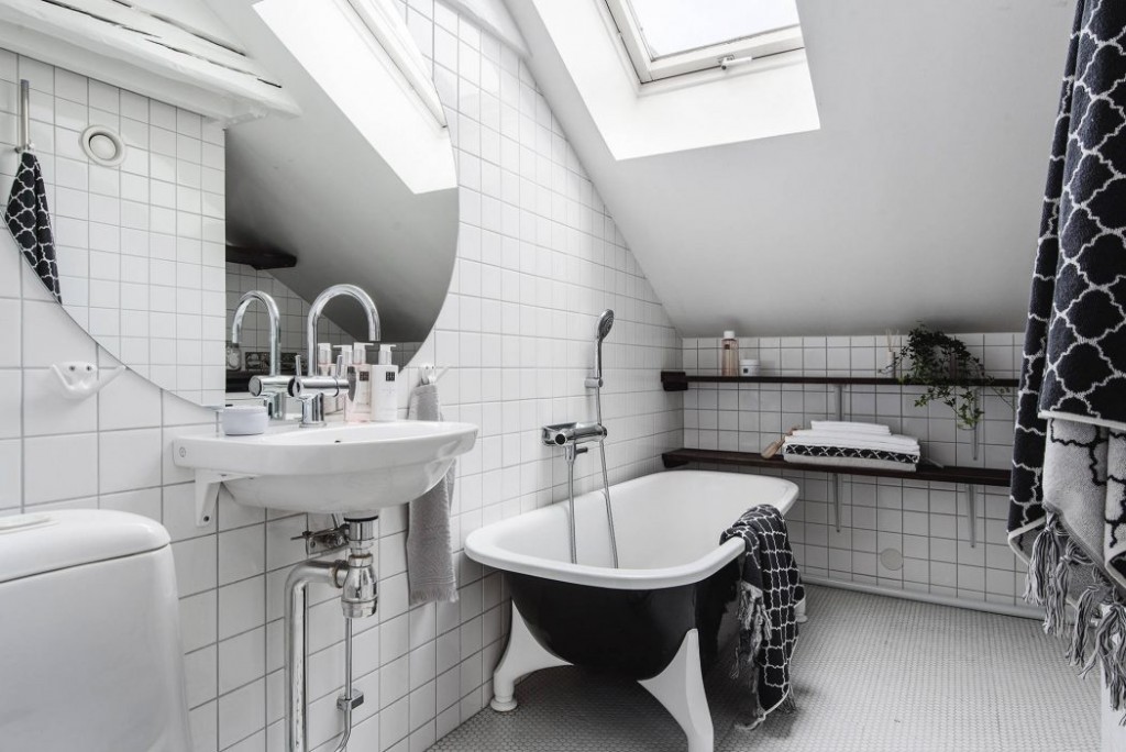 Un appartamento in stile scandinavo a Stoccolma