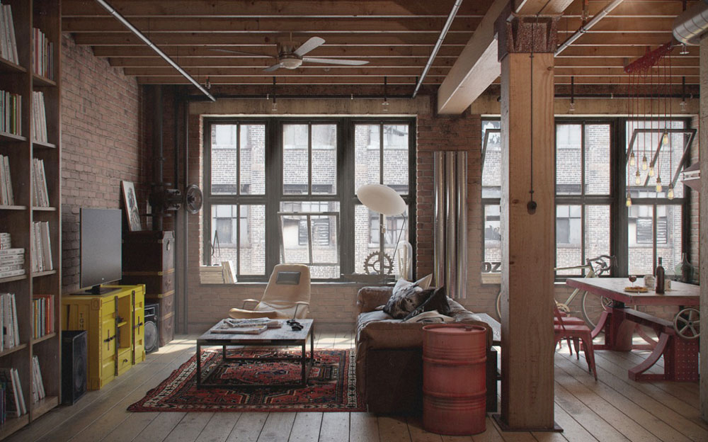 Come portare lo stile industrial in casa