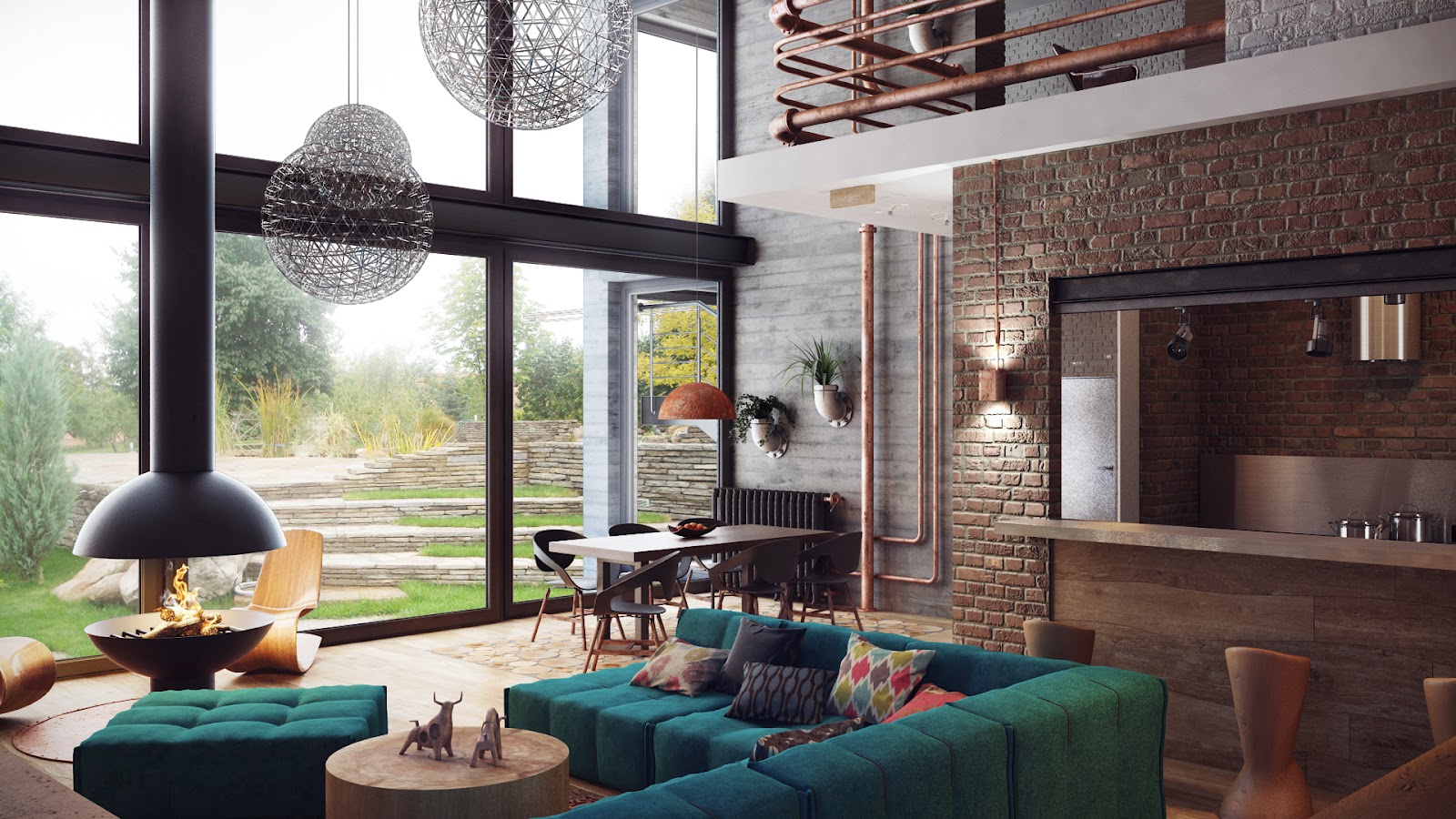 Come portare lo stile industrial in casa