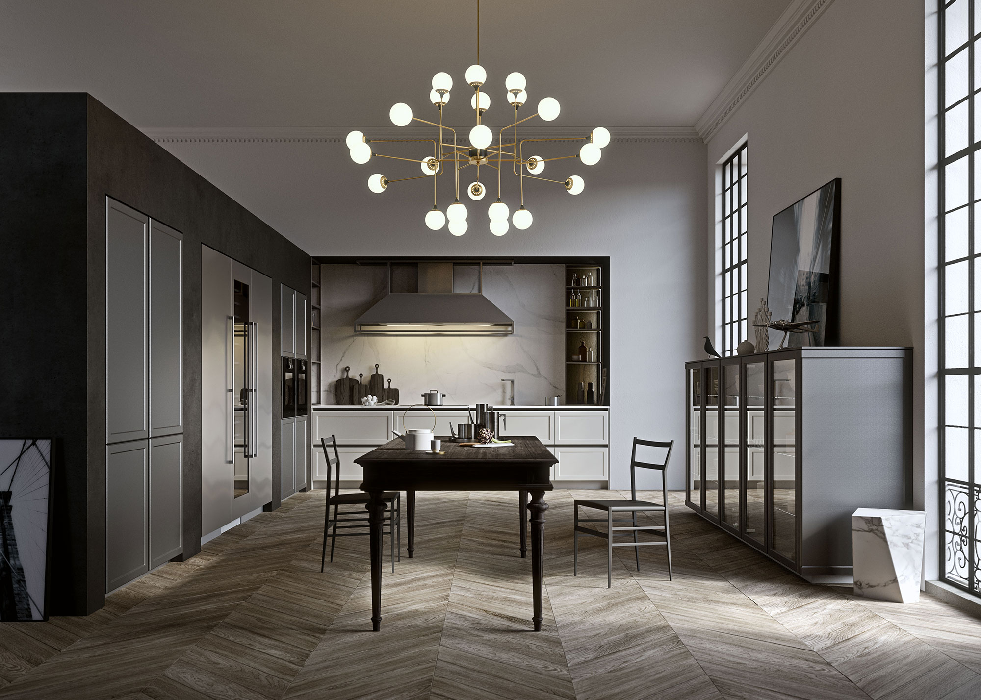 Frame: la cucina "industrial" di Snaidero premiata al Good Design Award