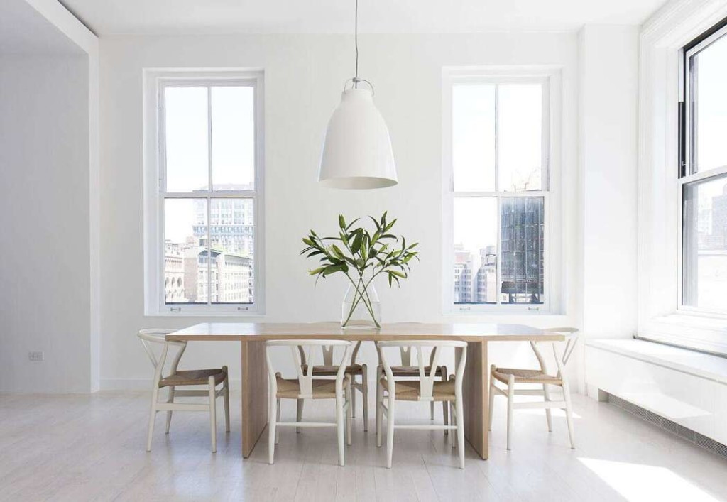 Un loft bianco, luminoso e accogliente