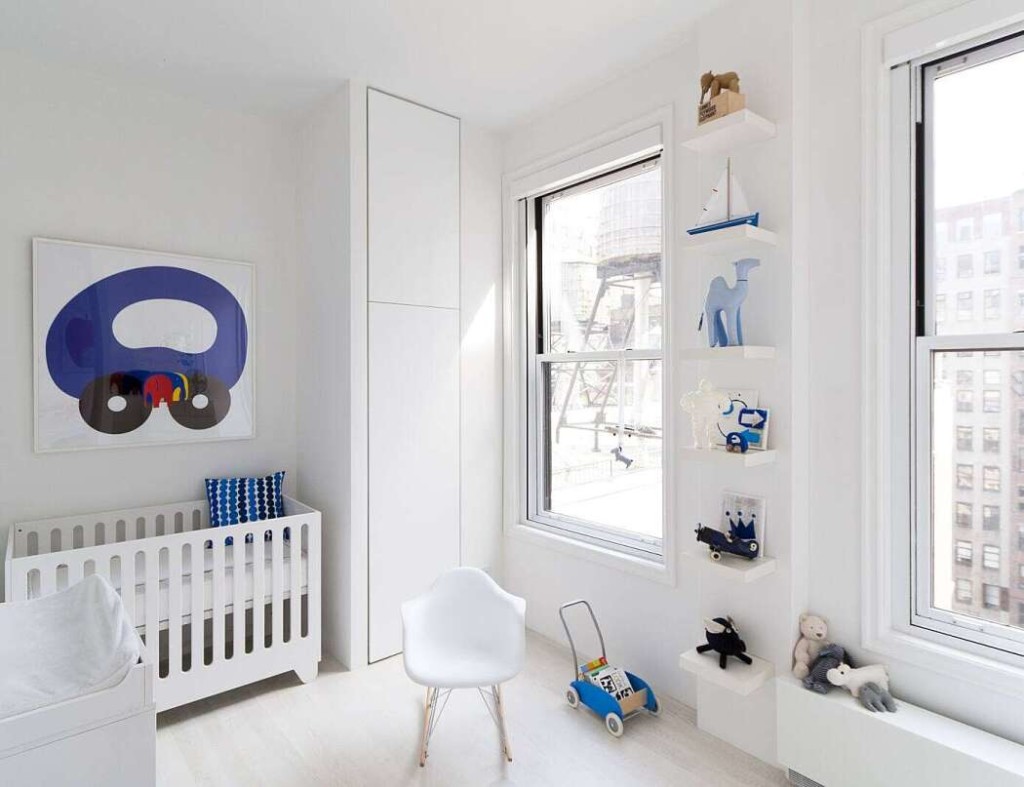 Un loft bianco, luminoso e accogliente