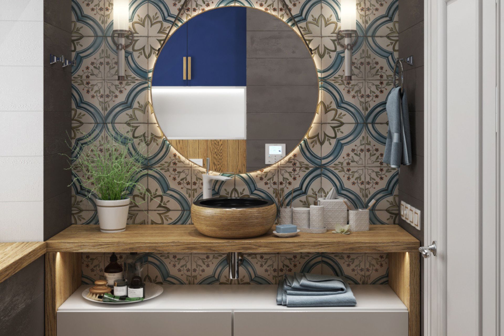 Come arredare il bagno con accessori