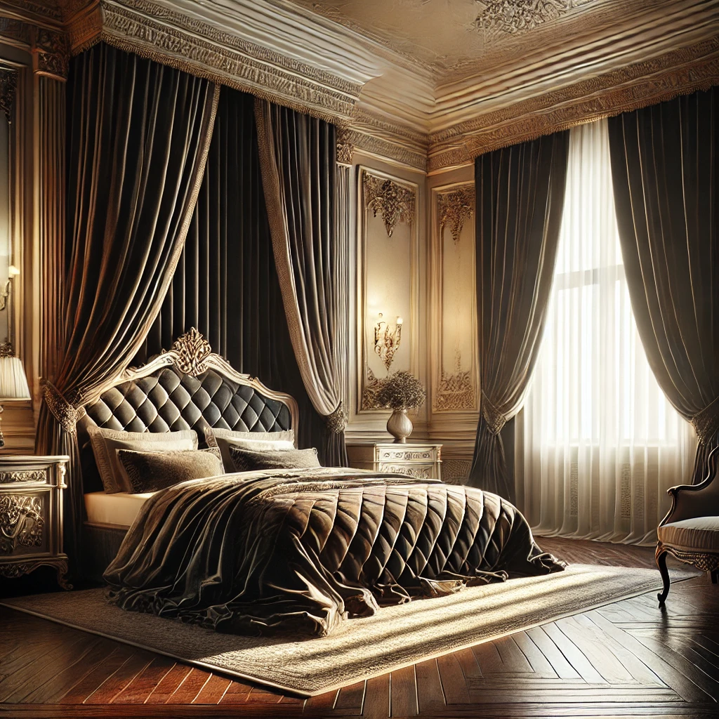 Doppie tende in camera da letto:buone per la luce, ottime per la privacy stili classici e moderni per tende