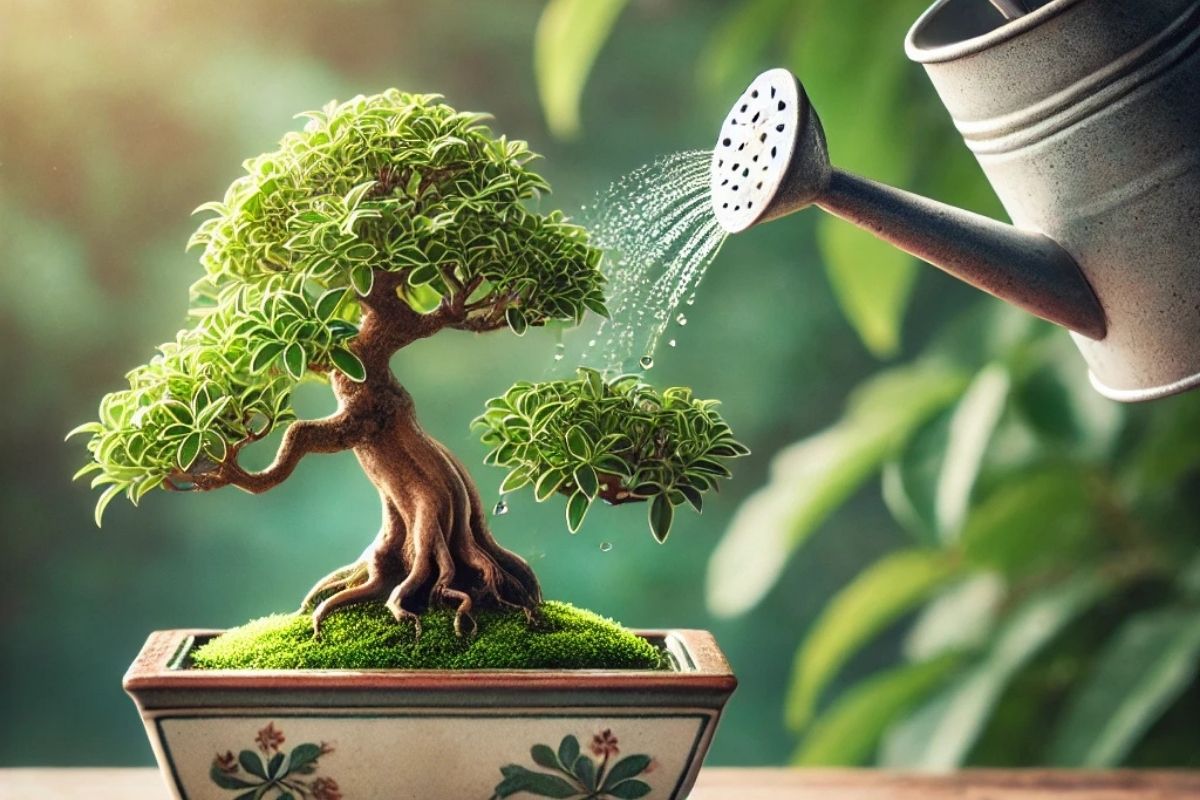 Annaffiare un bonsai correttamente: consigli pratici
