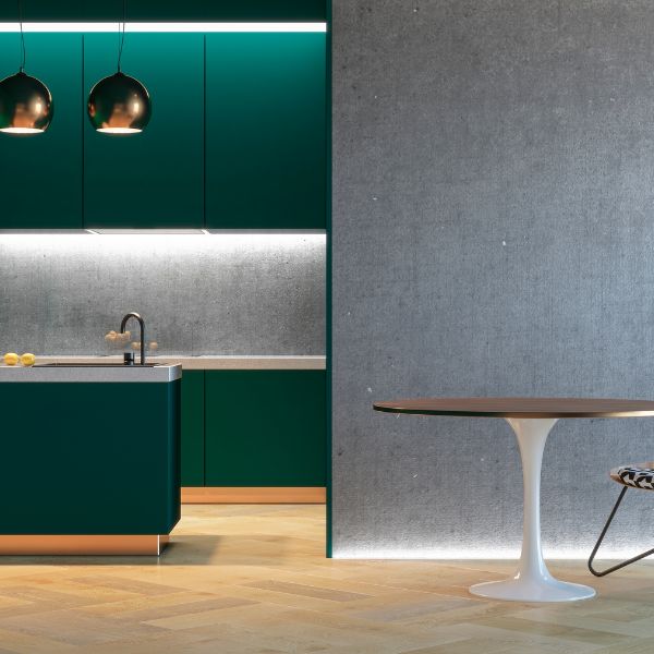 Idee per arredare una cucina verde salvia: quattro ispirazioni