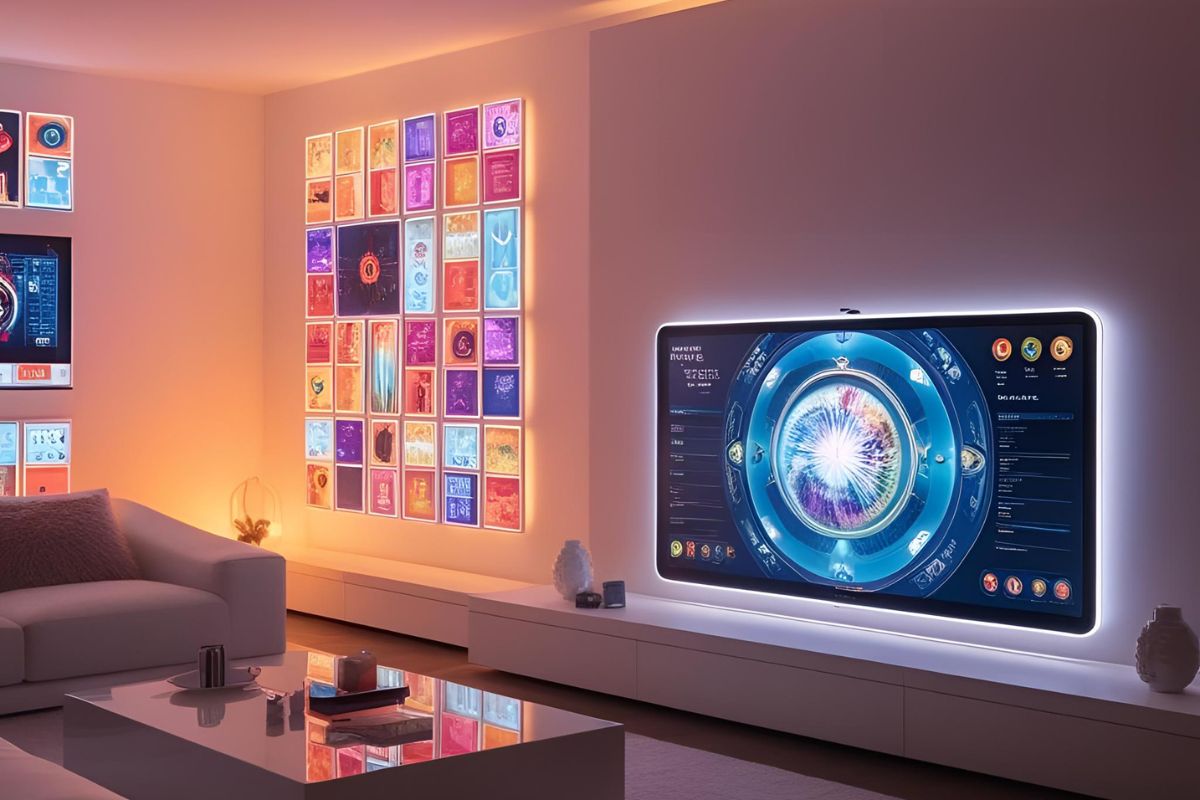 Tecnologia nel soggiorno: design e innovazione