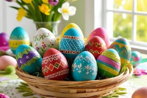 Uova di Pasqua personalizzate: idee creative e tecniche semplici per decorazioni fai da te Uova di pasqua artigianali