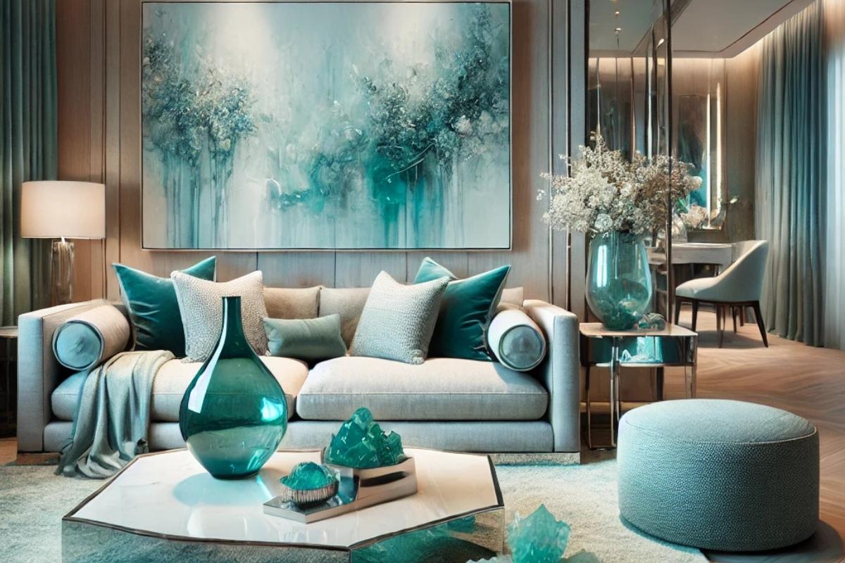 Arredare casa con l’acquamarina: idee e consigli di design