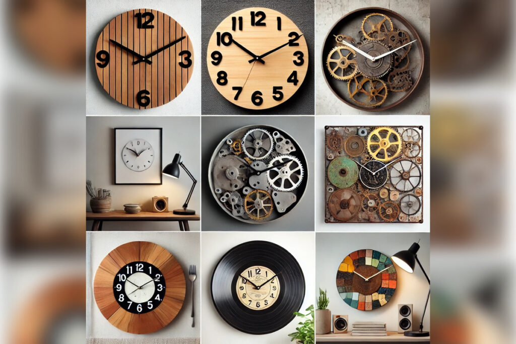 OROLOGIO DA PARETE 3D fai-da-te Orologio da parete moderno effetto