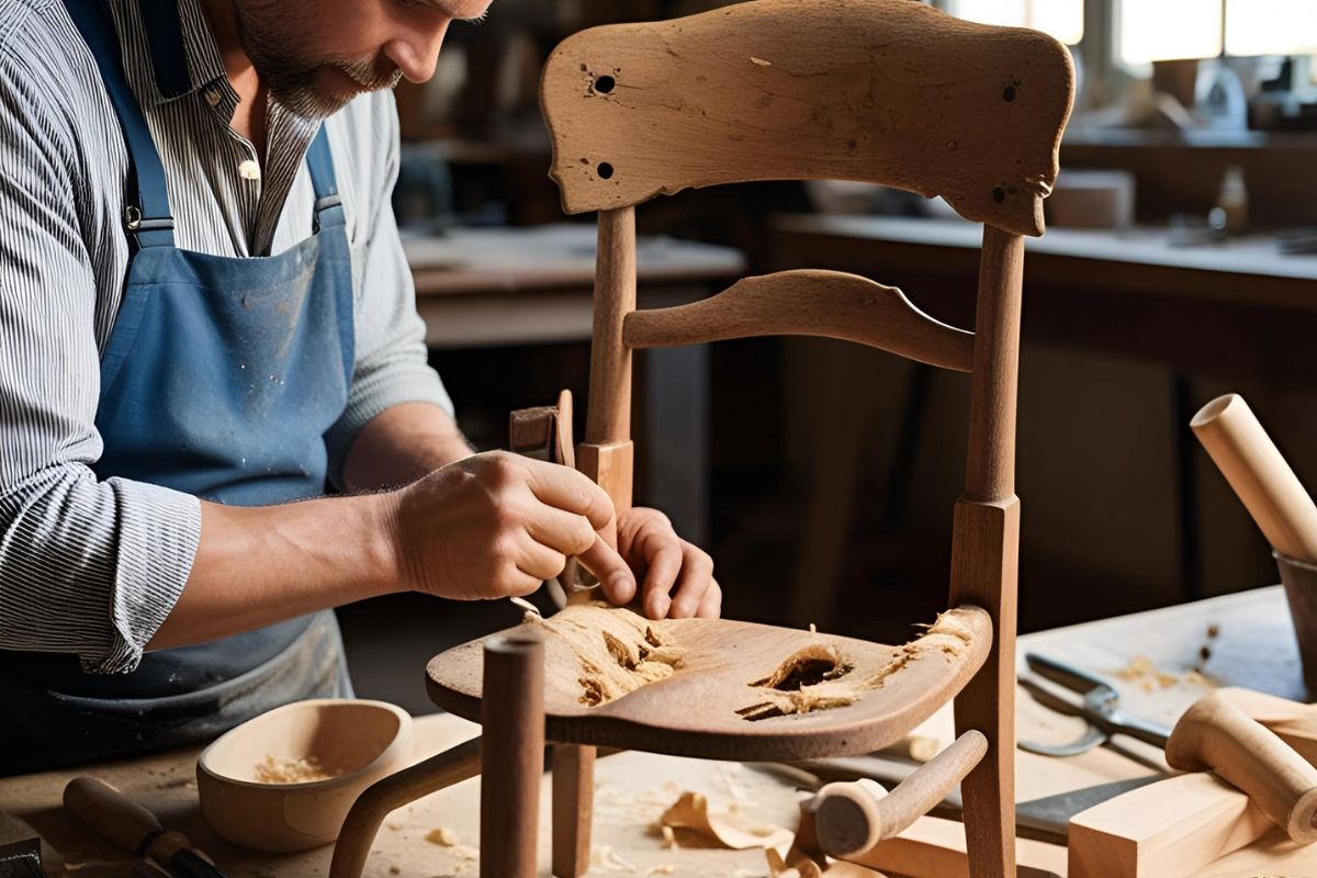come restaurare un mobile tarlato