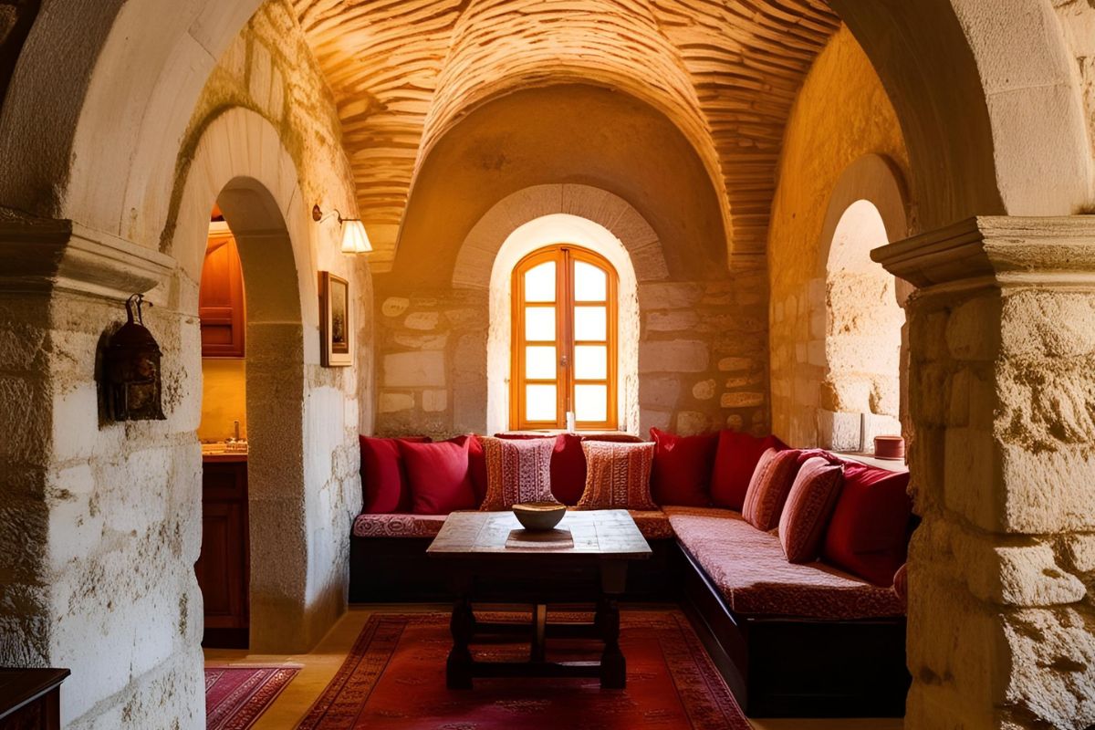 interno di uno dei sassi di matera