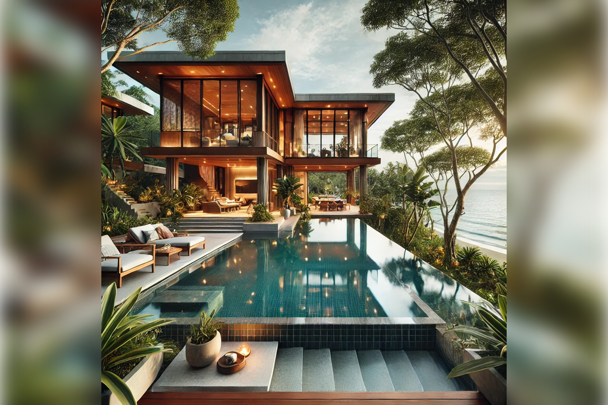 Ville di lusso nelle Filippine: design raffinato, materiali pregiati e arredi esclusivi