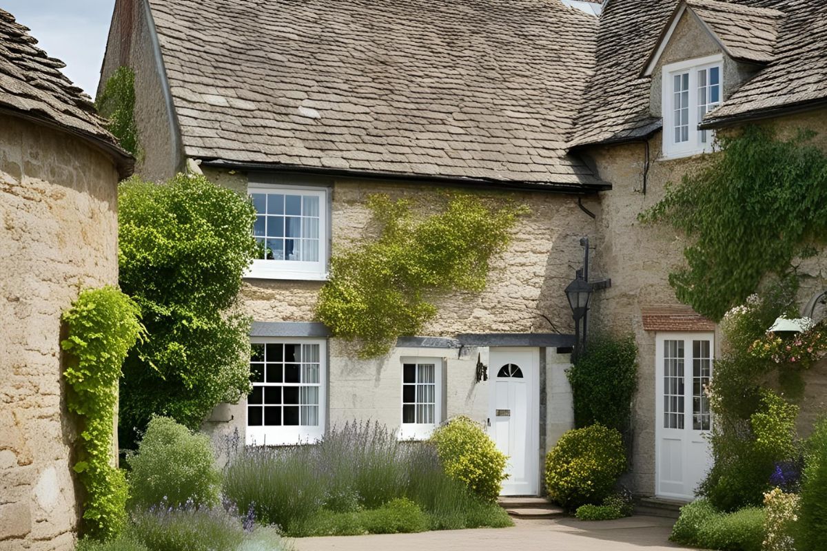 esterno di cottage inglese