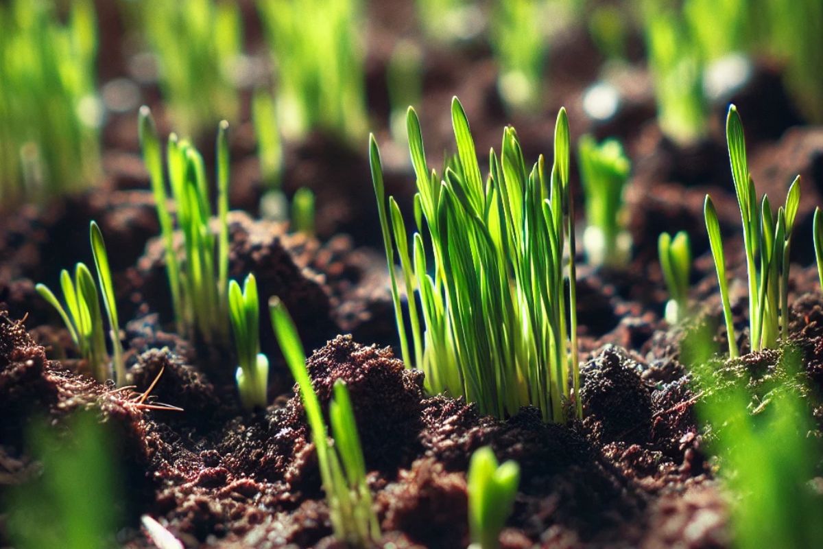 germinazione del prato