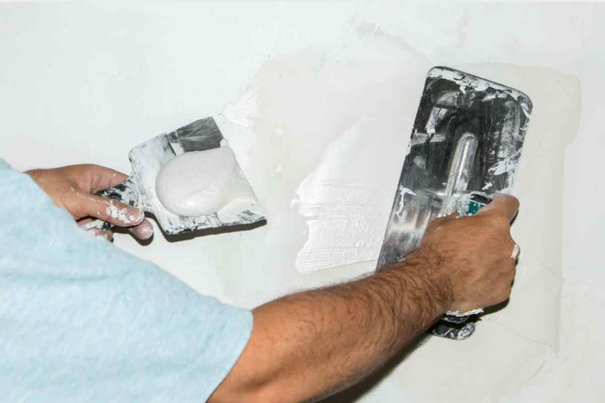 applicazione pareti materiche