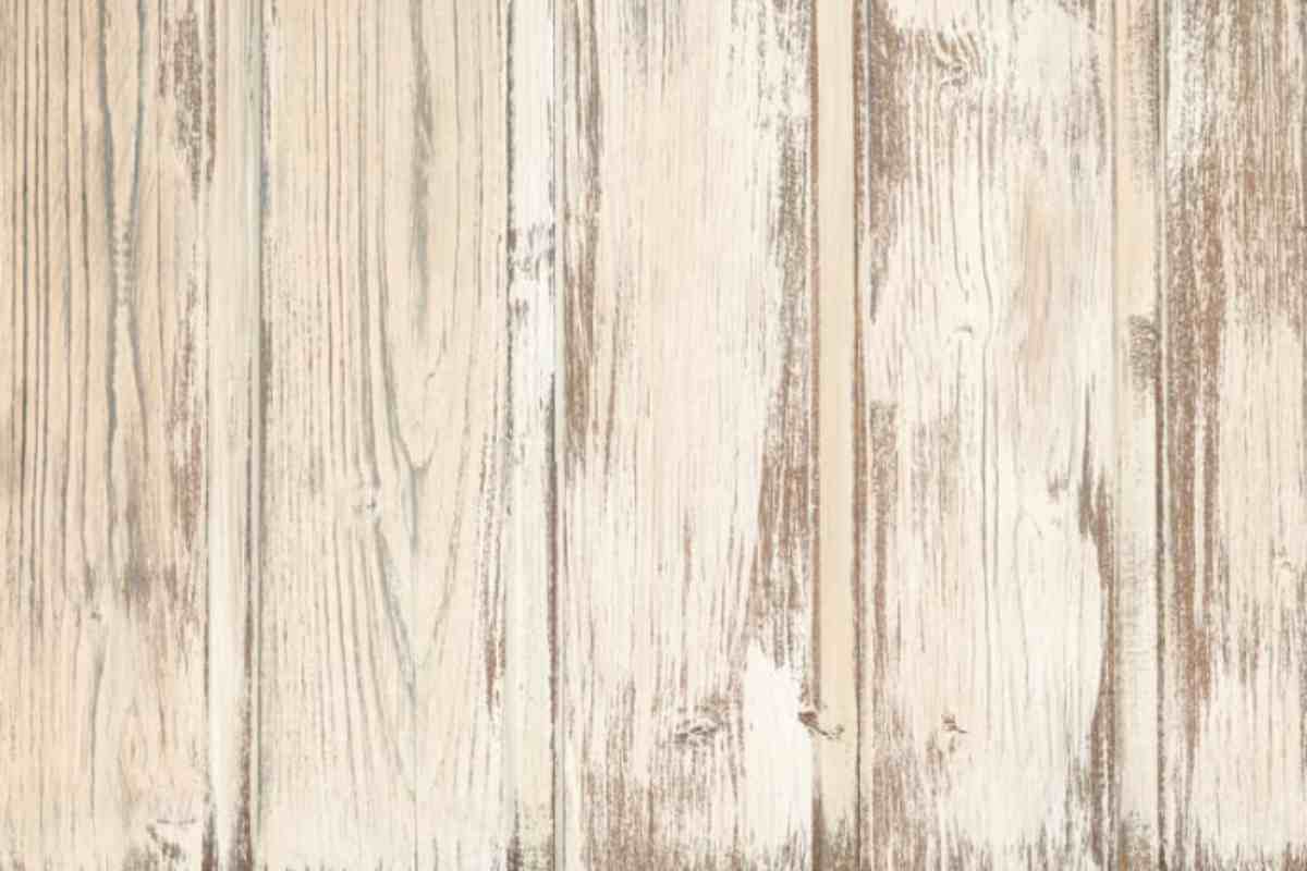 legno tecnica shabby a due colori