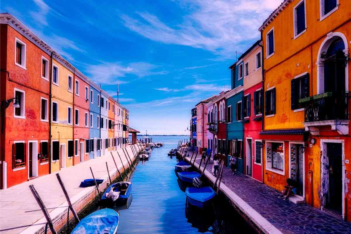 case colorate Burano