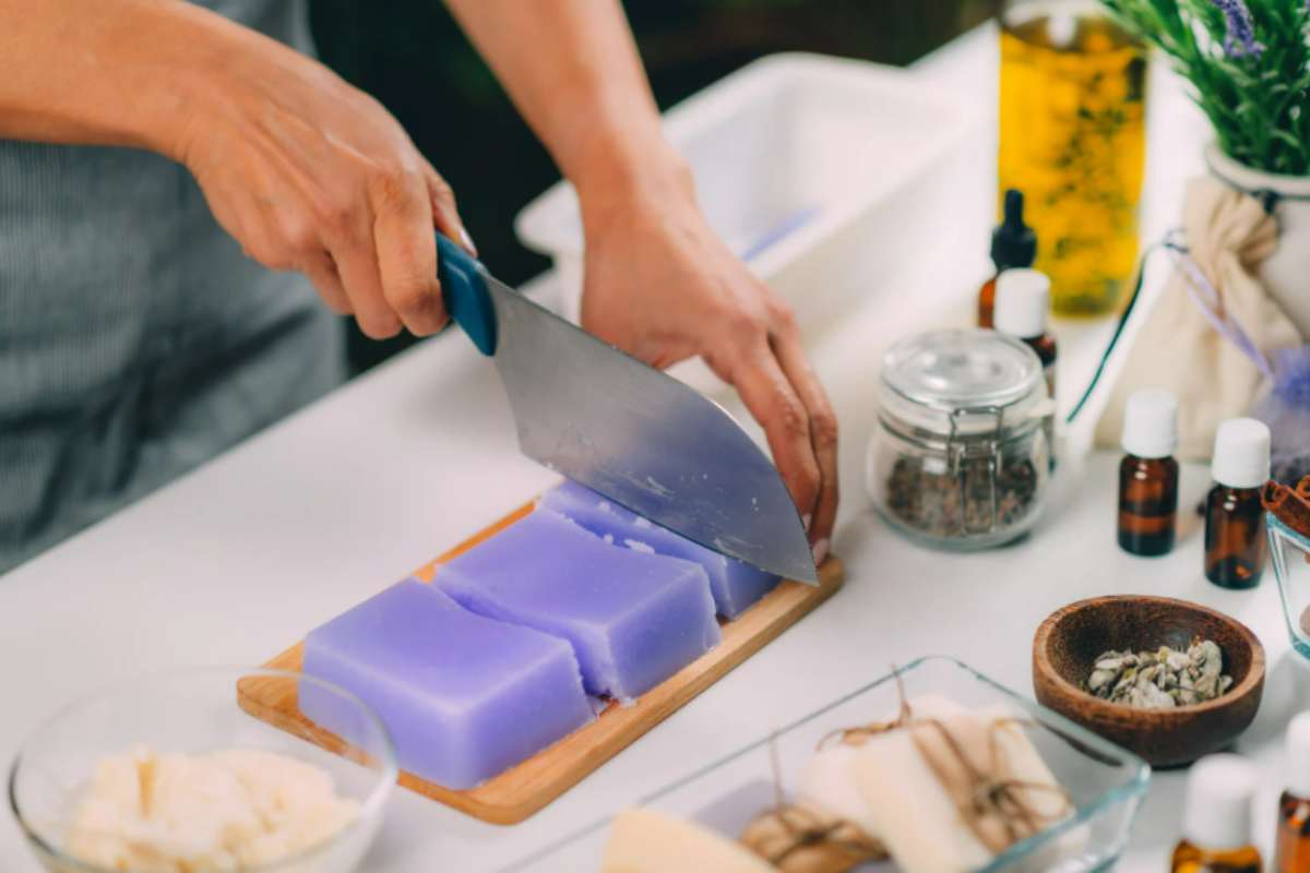 creare sapone fatto in casa