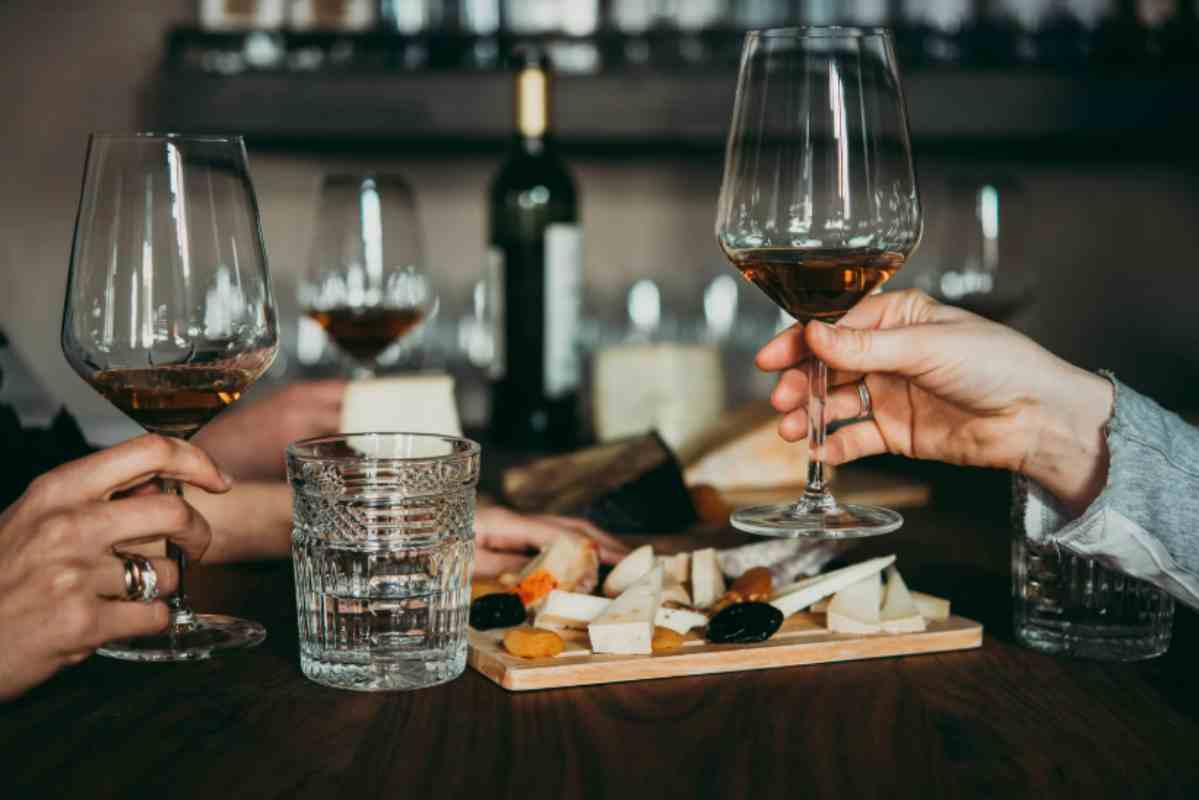 soggiorno con angolo bar