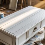 mobile legno da verniciare in bianco shabby