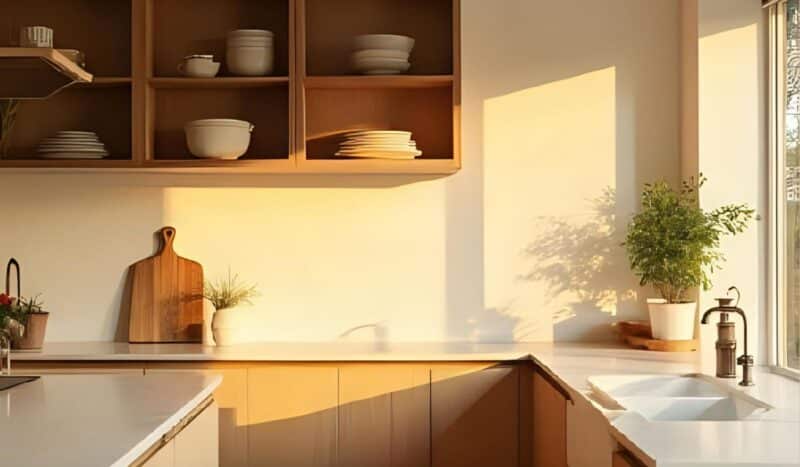 Golden Hour in cucina