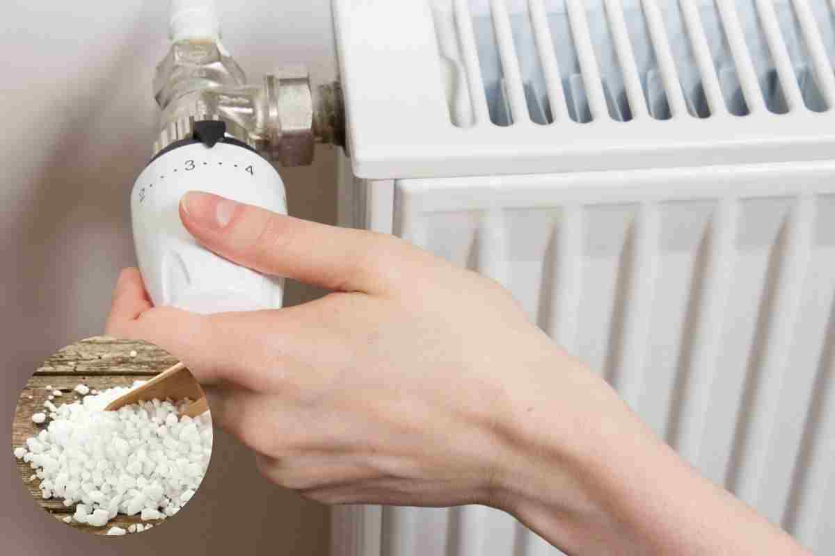 Risparmio: un cucchiaio di Sale Grosso nel termosifone abbatte i costi del 30% cucchiaio sale grosso e termosifone