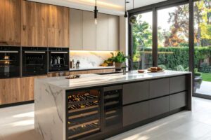 cucina moderna con isola