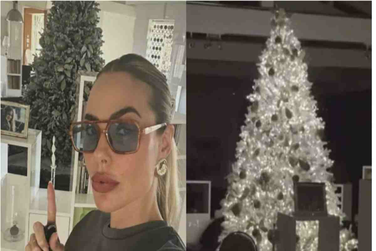 Ilary Blasi e il Natale in anticipo: scopri i 3 segreti dietro l'albero extralusso che lei ha addobbato Ilary Blasi albero di Natale