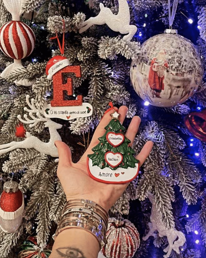 A casa di Elisabetta Gregoraci è già arrivato il Natale: il suo albero è bellissimo, i trucchi da copiare elisabetta gregoraci albero