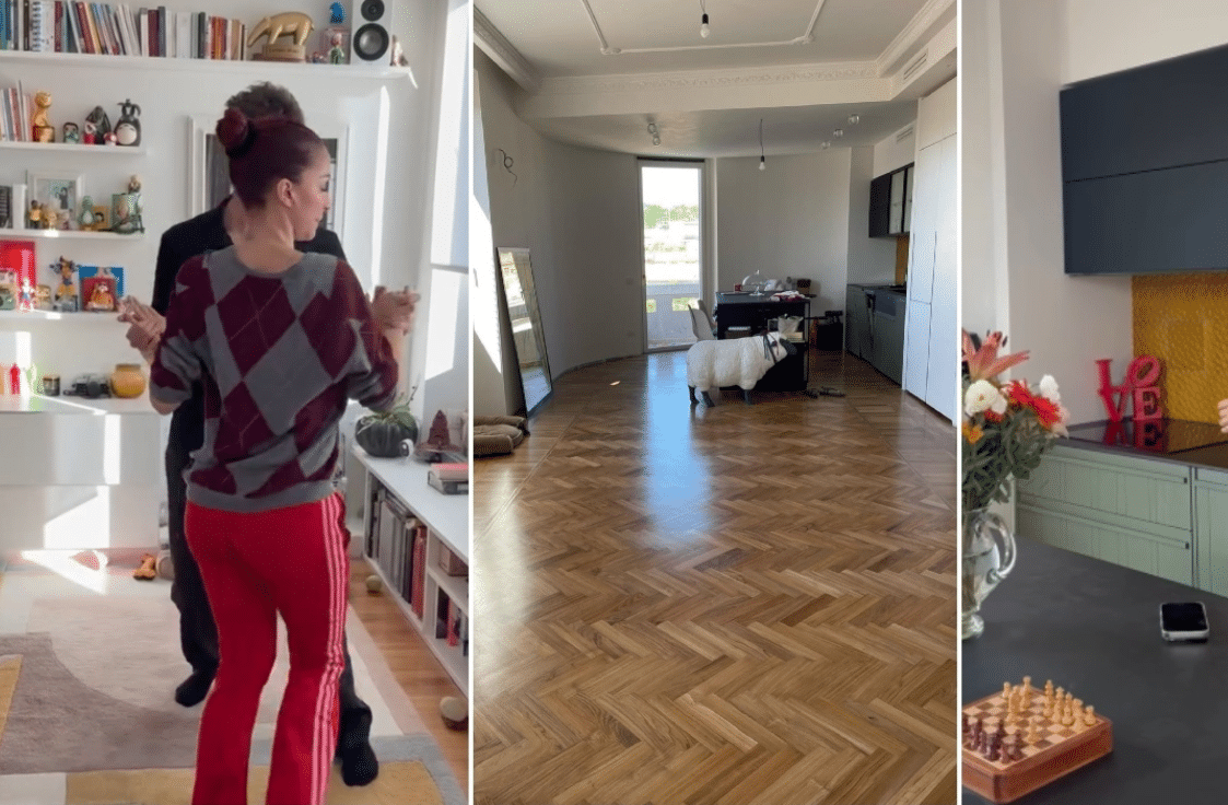 La casa di Andrea Delogu: la sua abitazione è "fluida", una scelta moderna che conquista tutti con un panorama fantastico casa salotto andrea delogu 25 3 2026 casadistile.it