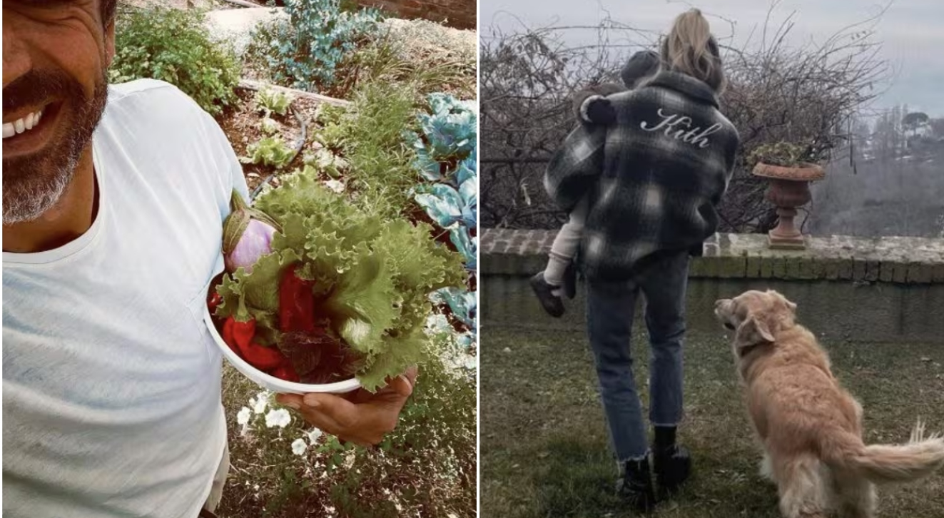 Luca Argentero e Cristina Marino, il casolare in Umbria: una dimora immersa nel verde e con richiami alla natura luca argentero cristina marino giardino 20 8 2026 casadistile.it