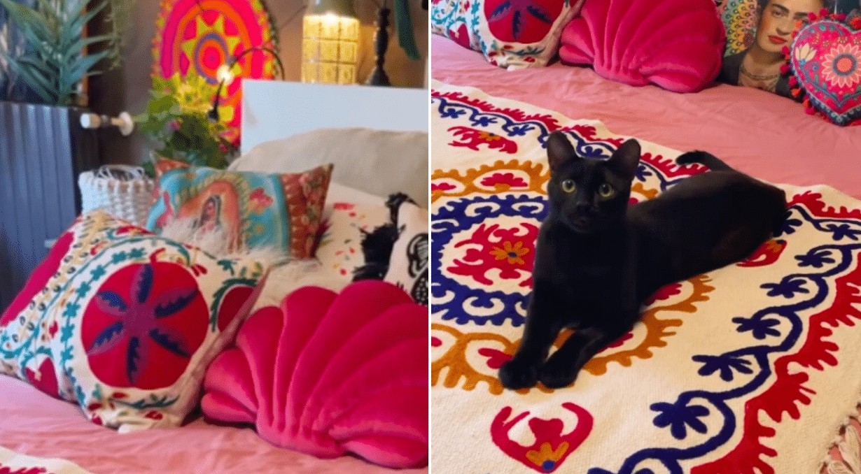 Selvaggia Lucarelli, l'amore per l'Oriente nella sua casa di Milano: una dimora colorata, i dettagli etnici e i suoi adorati gatti selvaggia lucarelli camera letto 30 7 2026 casadistile.it