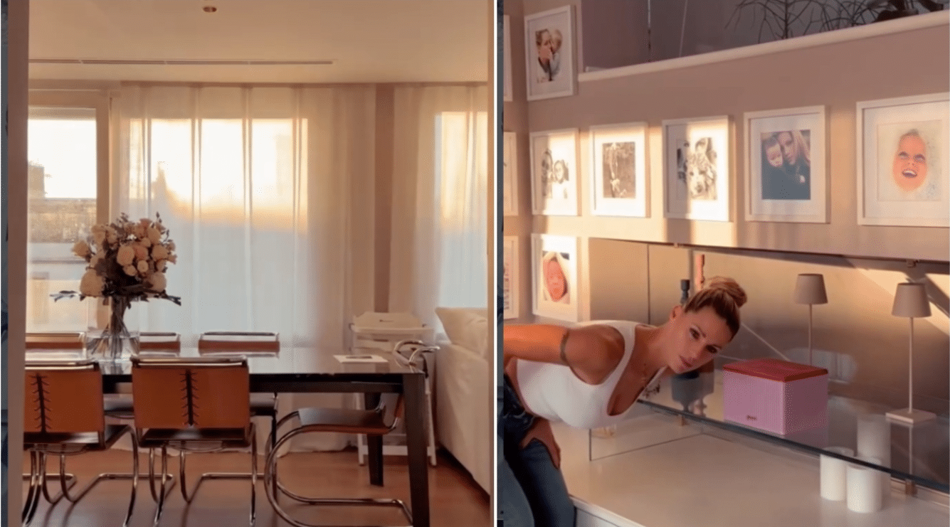 Michelle Hunziker, la casa a Milano in zona CityLife: vicini "Vip" e arredamento elegante, i dettagli soggiorno casa Michelle Hunziker