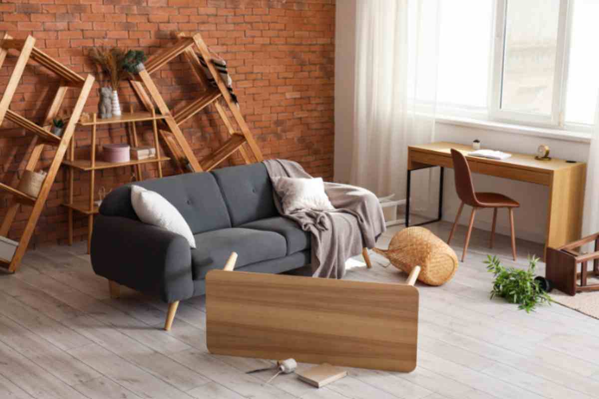 casa interno terremoto