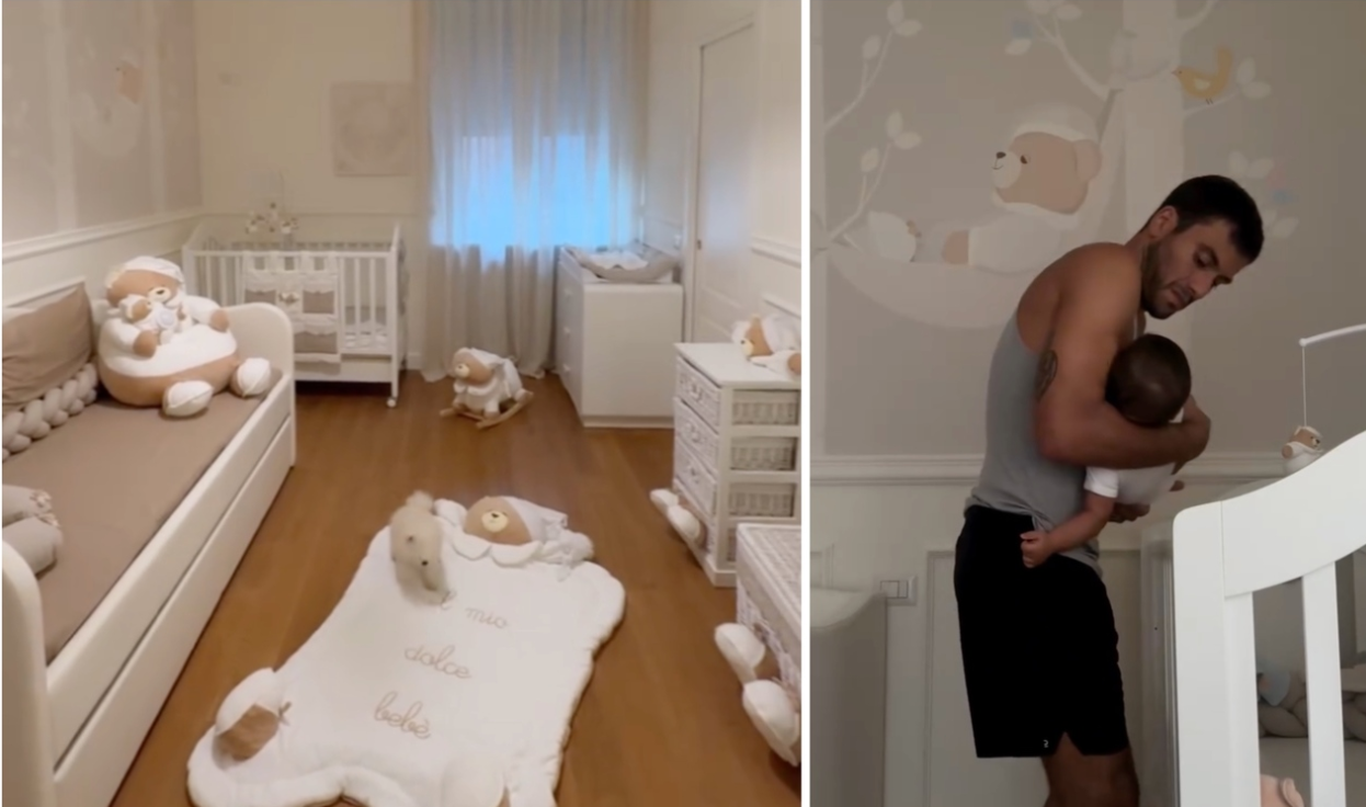 Pierpaolo Pretelli e Giulia Salemi, una casa total white a Milano: l'accessorio in salone e una cameretta principesca cameretta kian 31 7 2026 casadistile.it