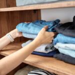 donna riordinare armadio